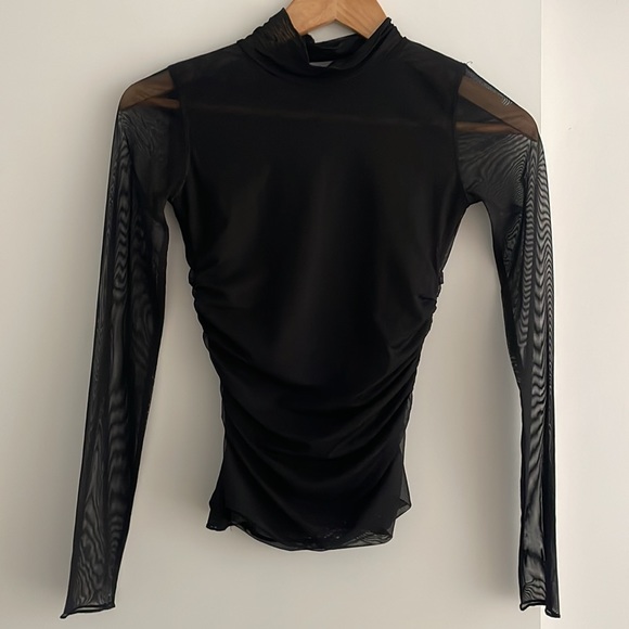 Wilfred Sonnet Sheer Turtleneck - Picture 3 of 4